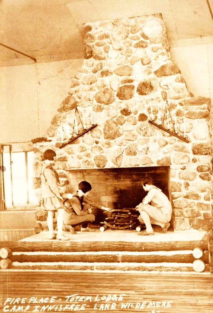 Camp Innisfree - Vintage Postcard